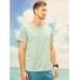 Men Colorblock Packing Designed Short Sleeve Convenient T  Shirts