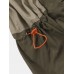 Men Colorblock Multi Pocket Drawstring Ankle Length Cargo Pants